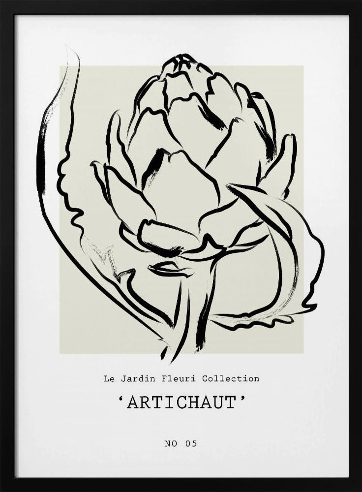 Elegant Artichoke | Poster