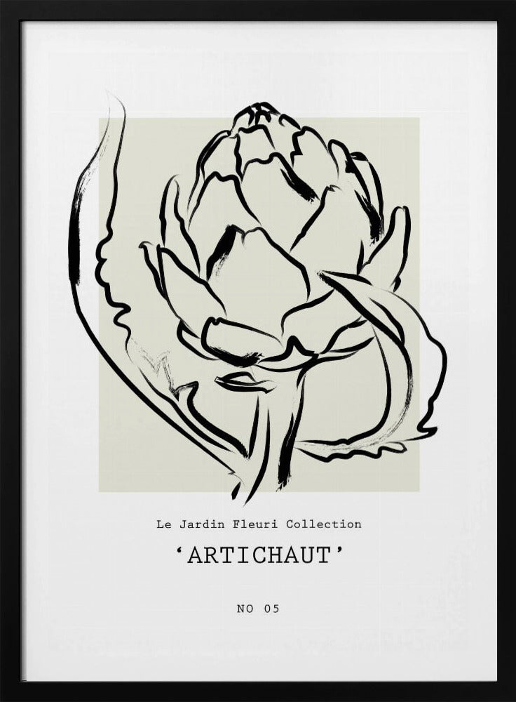 Elegant Artichoke | Poster