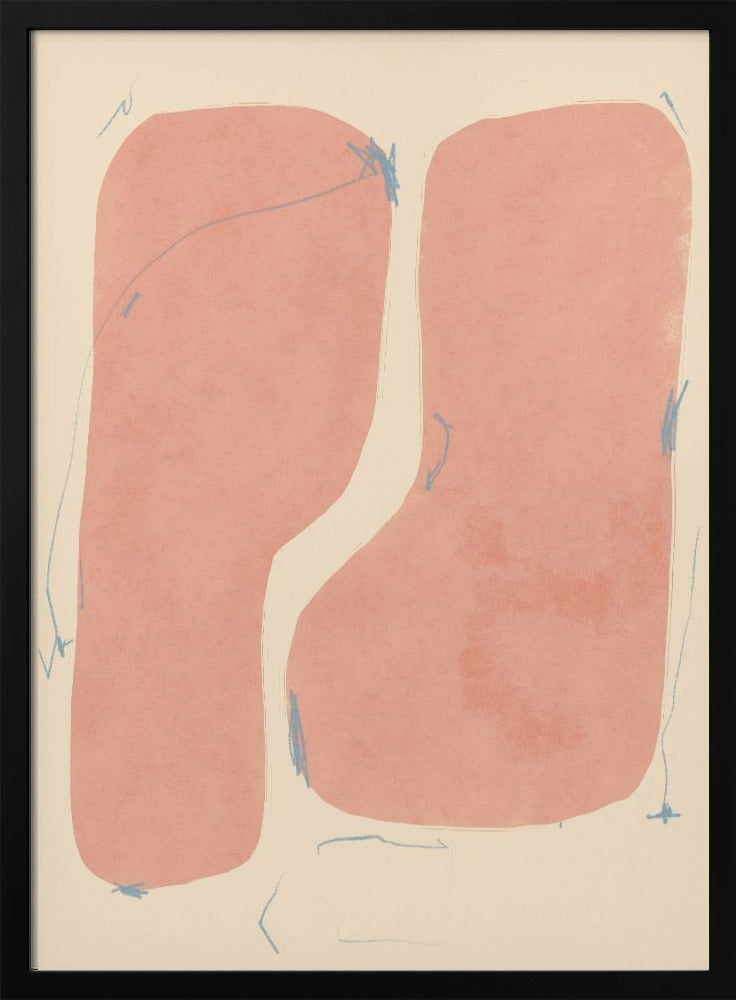 Pink Contours | Poster