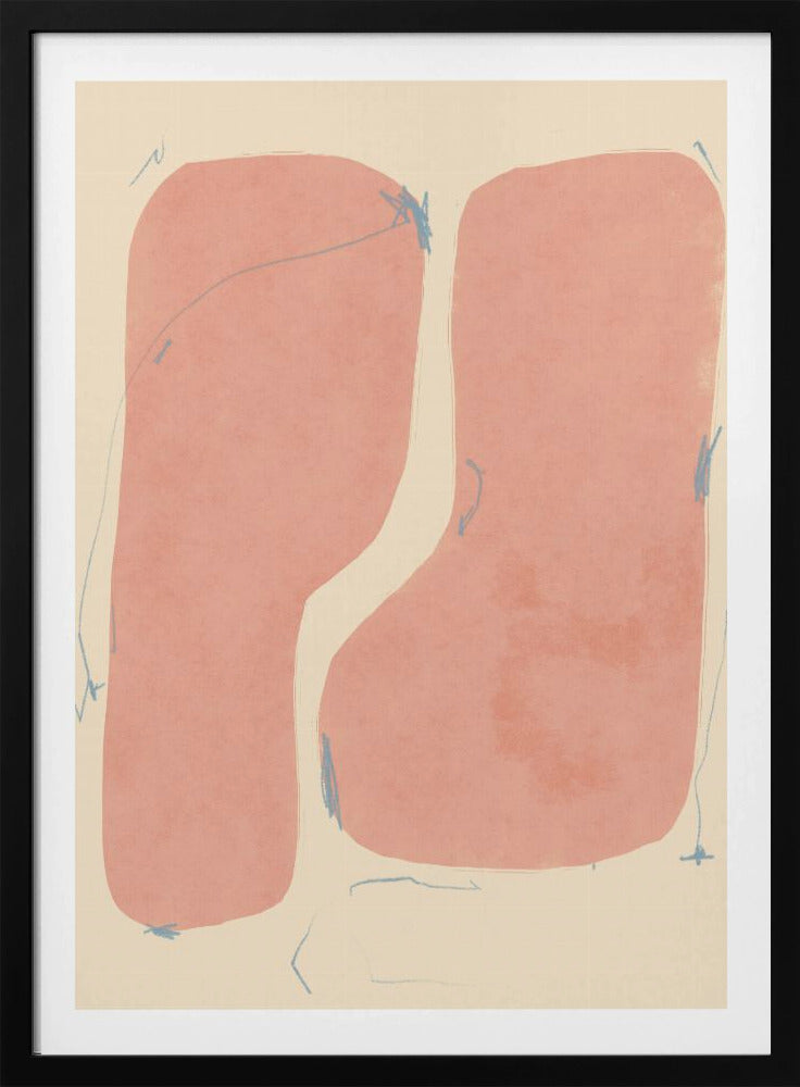 Pink Contours | Poster