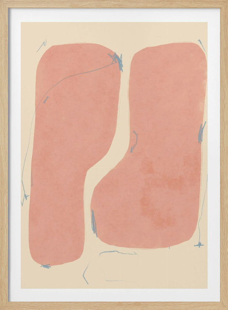 Pink Contours | Poster
