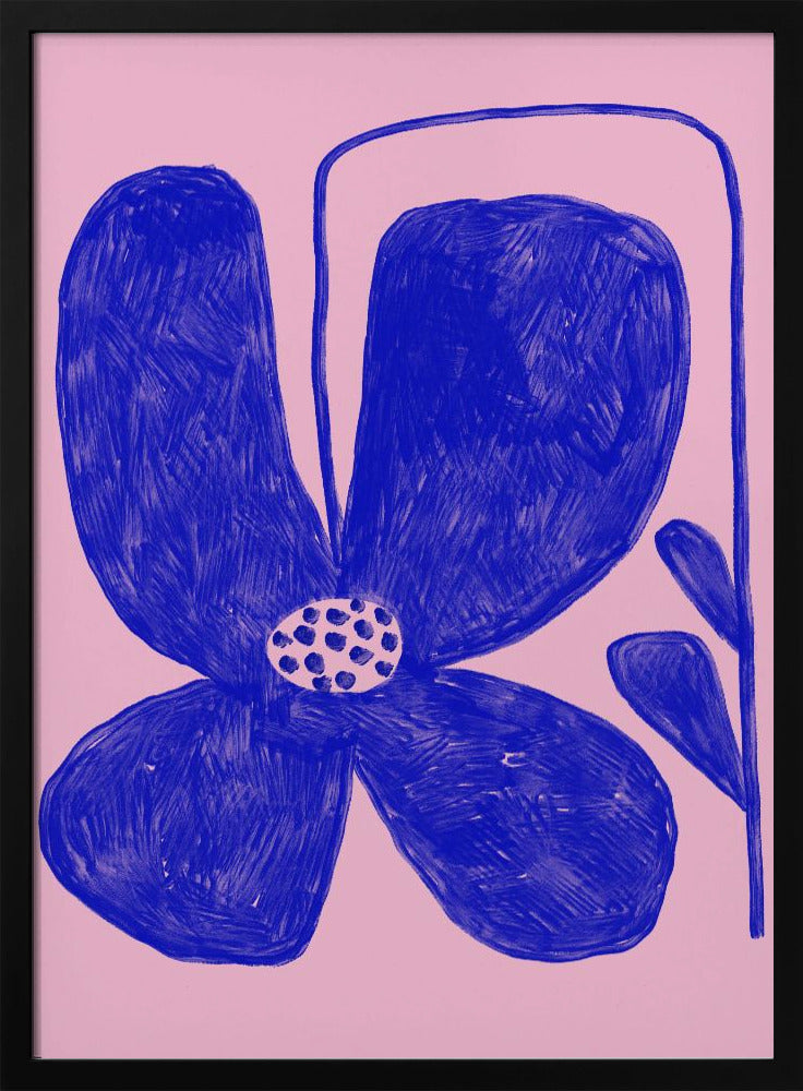 Blue Blossom Burst | Poster