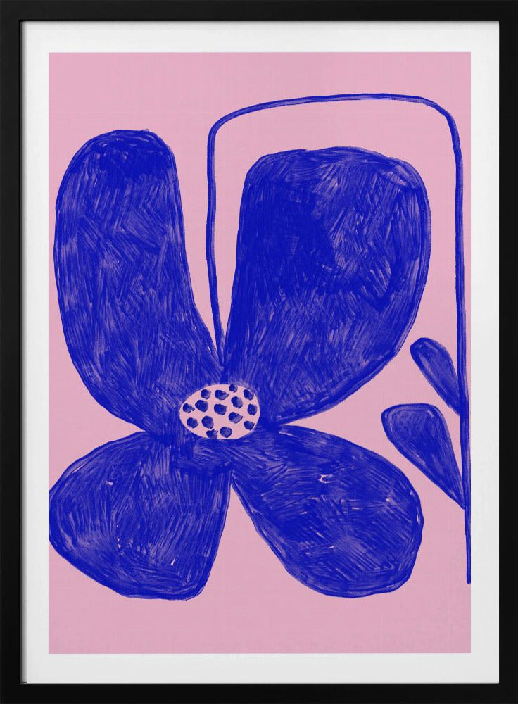 Blue Blossom Burst | Poster