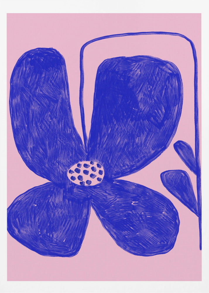 Blue Blossom Burst | Poster