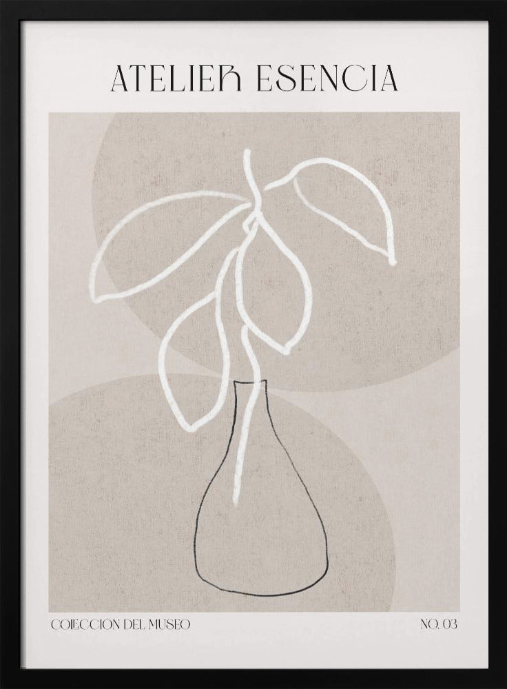 Minimal Vase Lines | Poster
