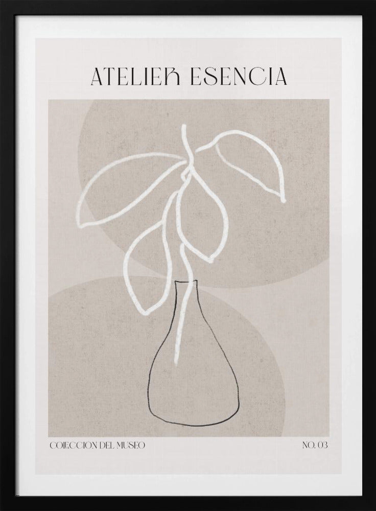 Minimal Vase Lines | Poster