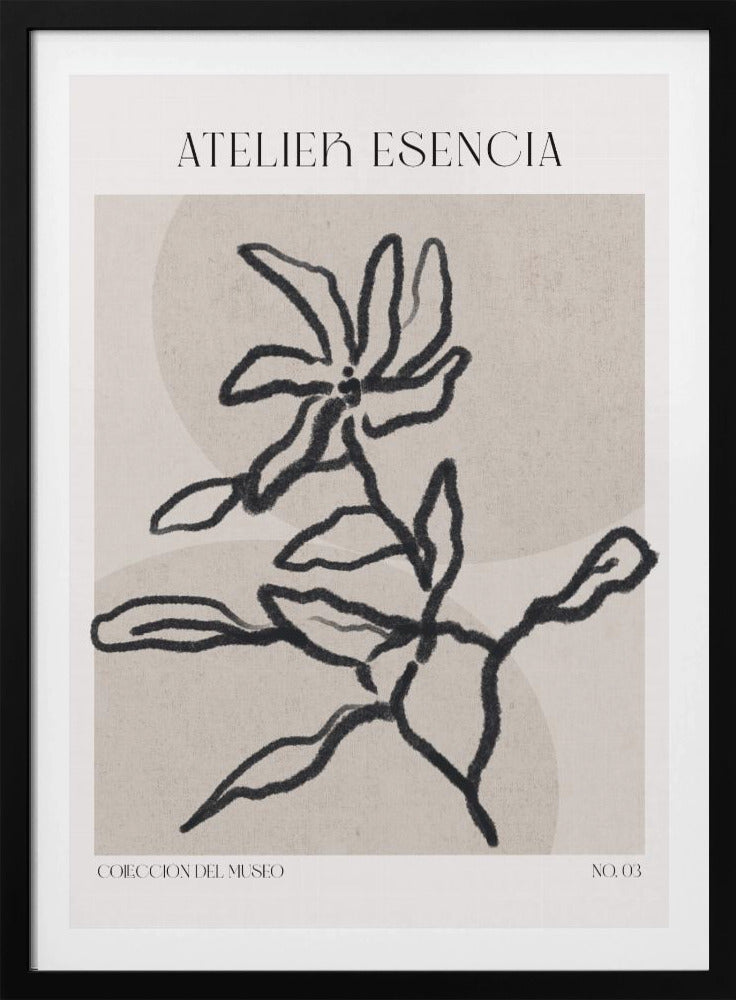 Floral Silhouette | Poster