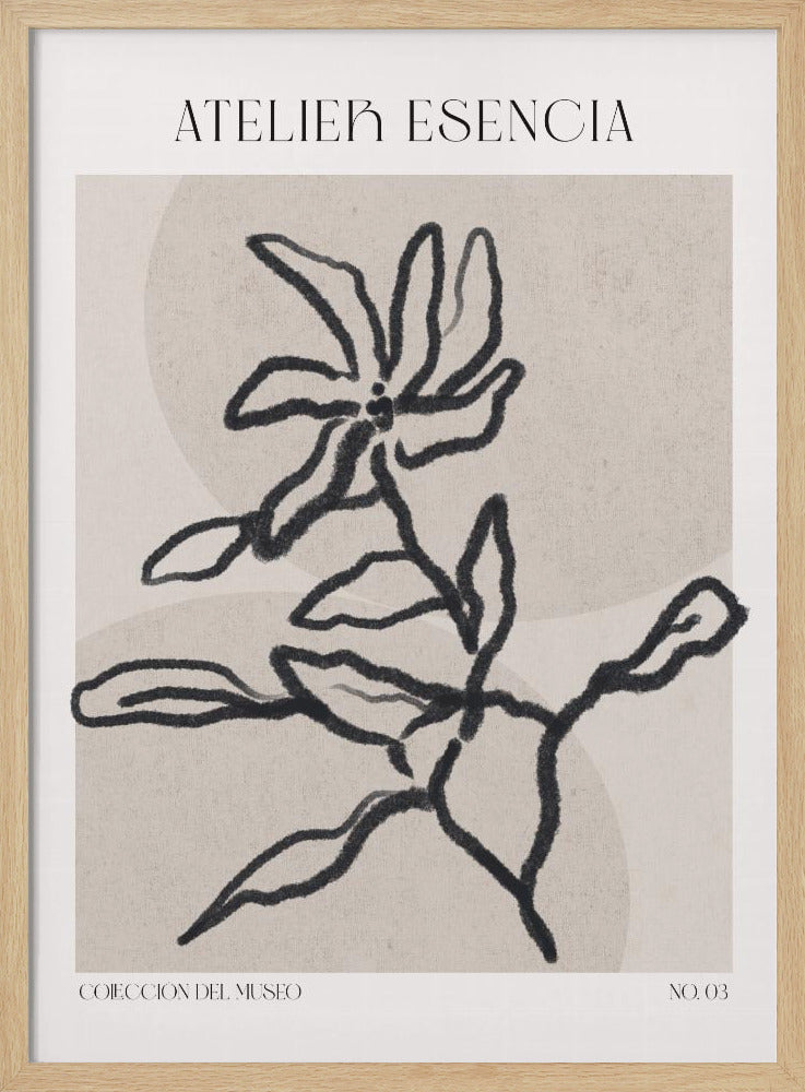 Floral Silhouette | Poster
