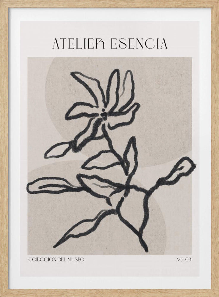 Floral Silhouette | Poster