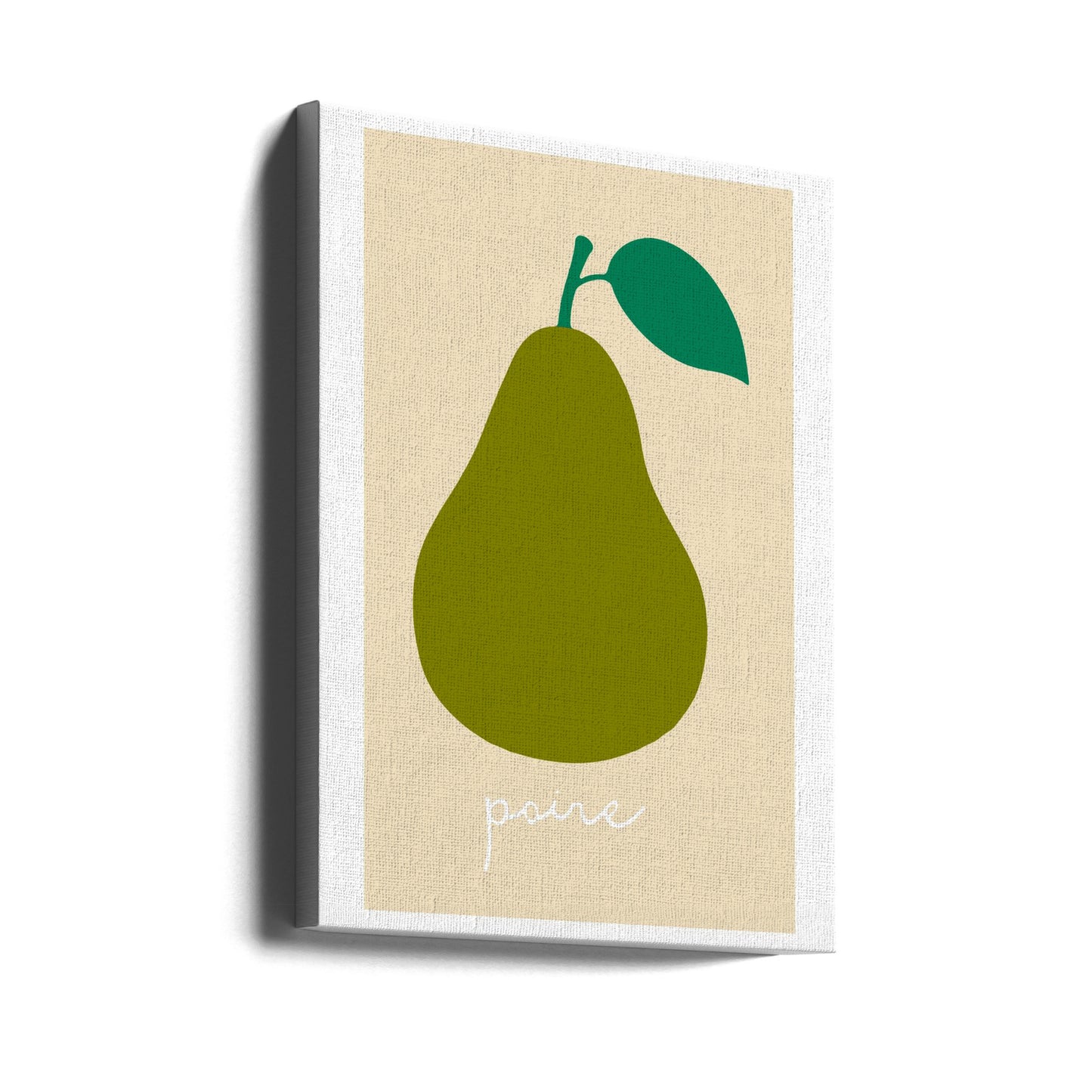 La Poire (Dark Green) | Canvas