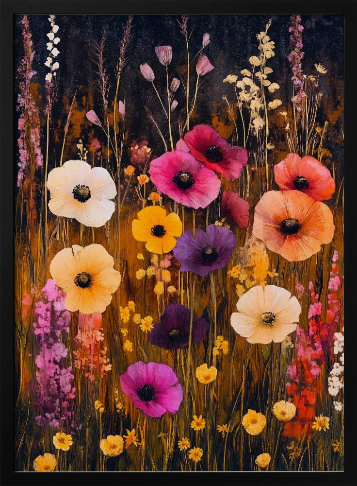 Colorful Wildflowers | Poster