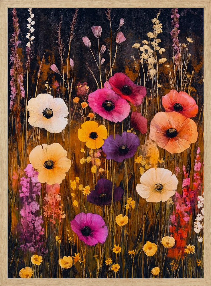 Colorful Wildflowers | Poster
