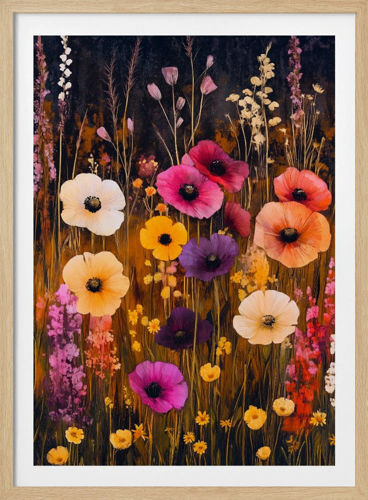 Colorful Wildflowers | Poster