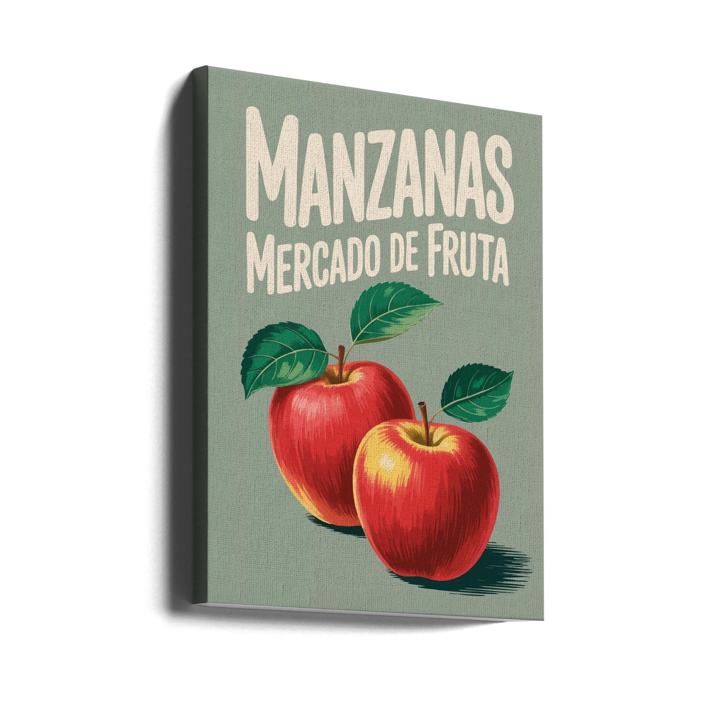 Vibrant Red Apples | Canvas