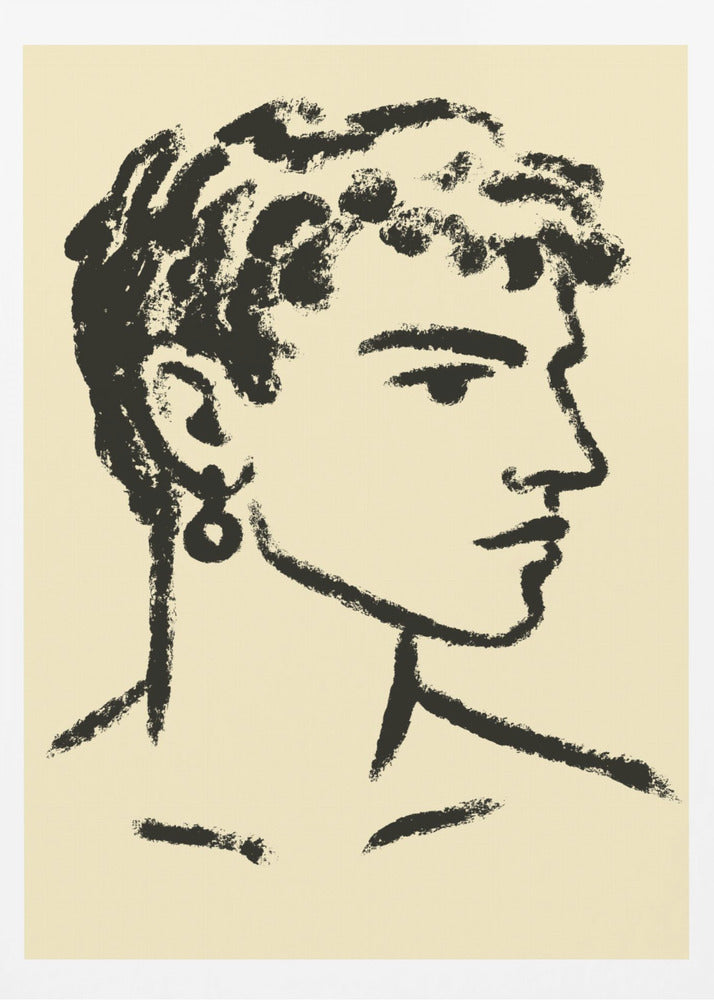 Pensive Profile | Poster