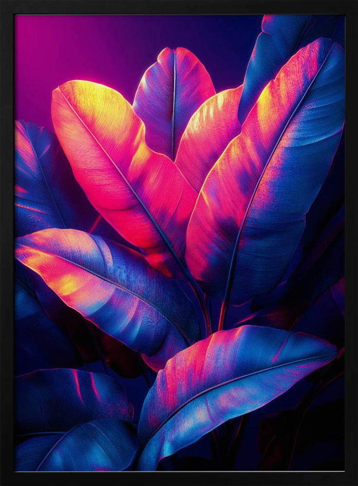 Tropical Vibes Hidden Tropics Banana leaves (4) | Poster