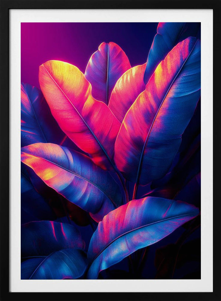 Tropical Vibes Hidden Tropics Banana leaves (4) | Poster
