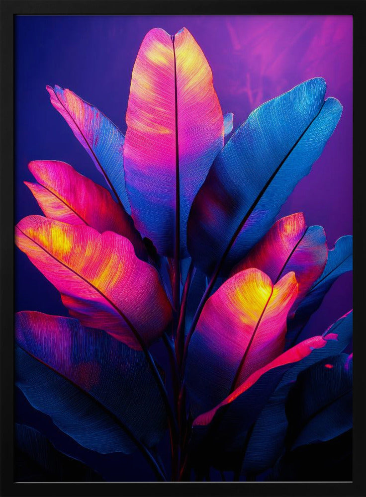 Tropical Vibes Hidden Tropics Banana Leaves (5) | Poster