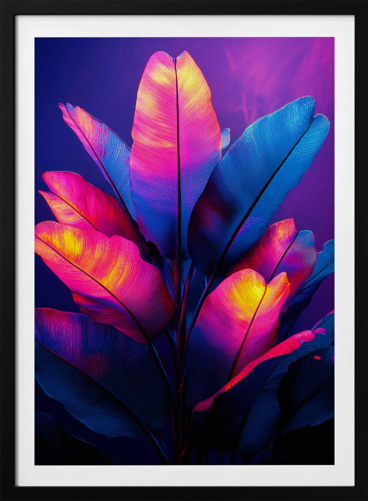 Tropical Vibes Hidden Tropics Banana Leaves (5) | Poster