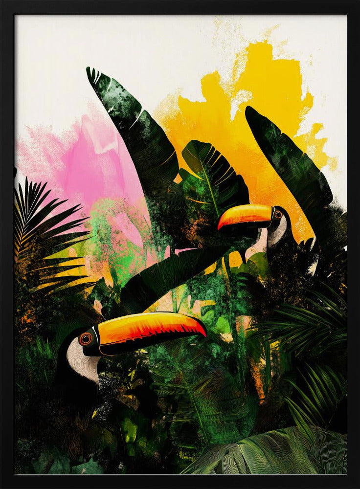 Tropical Vibes Hidden Tropics Toucans (7) | Poster