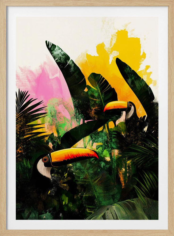 Tropical Vibes Hidden Tropics Toucans (7) | Poster