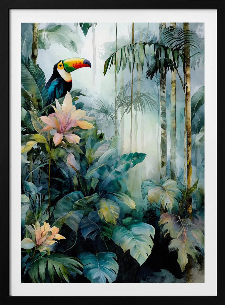 Tropical Vibes Hidden Tropics Toucan (8) | Poster
