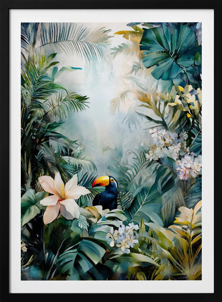 Tropical Vibes Hidden Tropics Toucan (9) | Poster