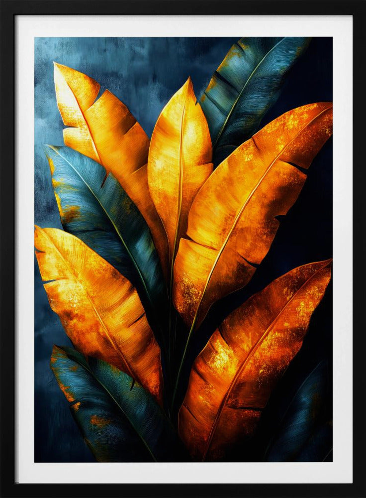 Tropical Vibes Hidden Tropics Banana Leaves (12) | Poster
