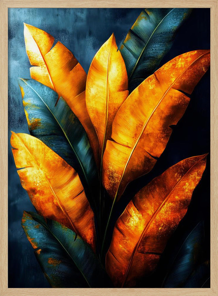 Tropical Vibes Hidden Tropics Banana Leaves (12) | Poster