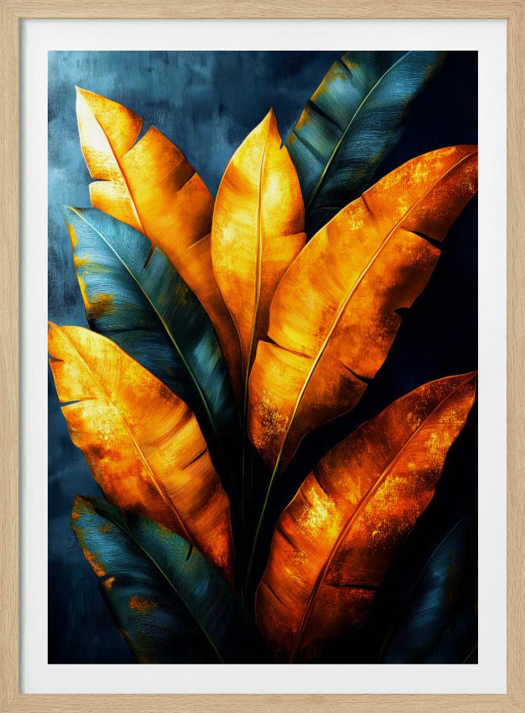 Tropical Vibes Hidden Tropics Banana Leaves (12) | Poster