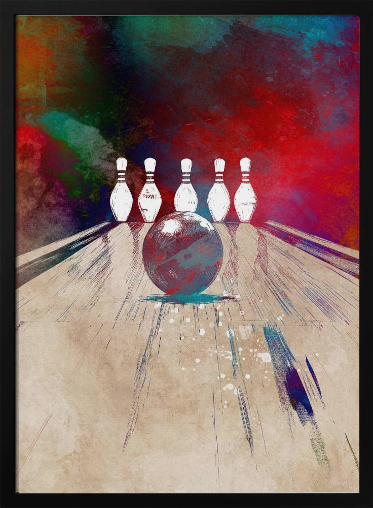 Sport Bowling art | Poster