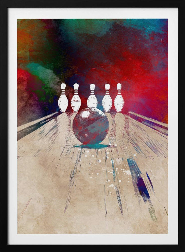 Sport Bowling art | Poster