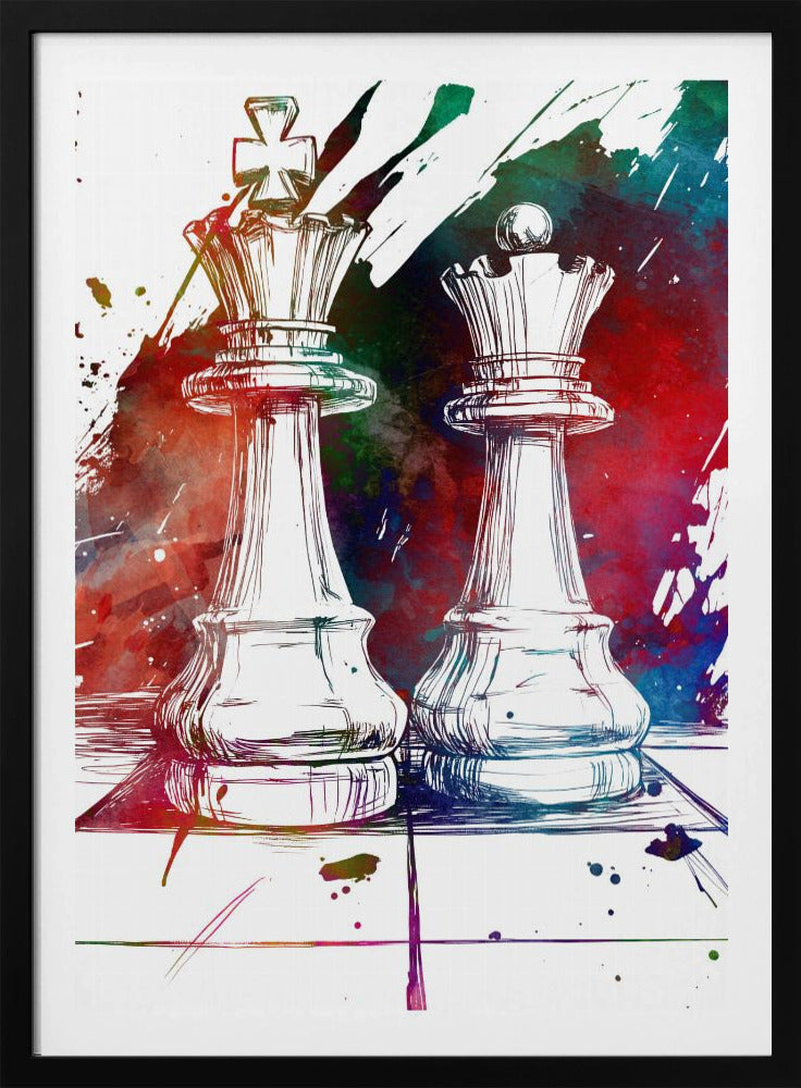 Chess sport art | Poster