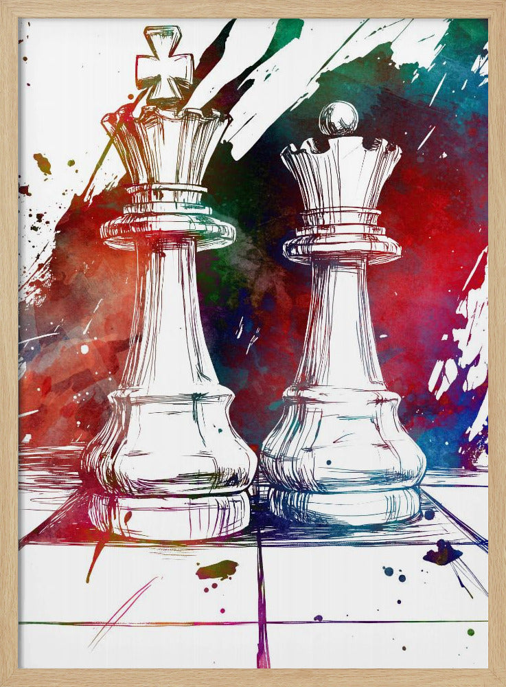 Chess sport art | Poster