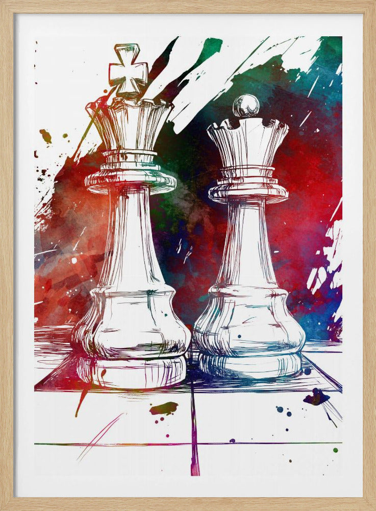Chess sport art | Poster