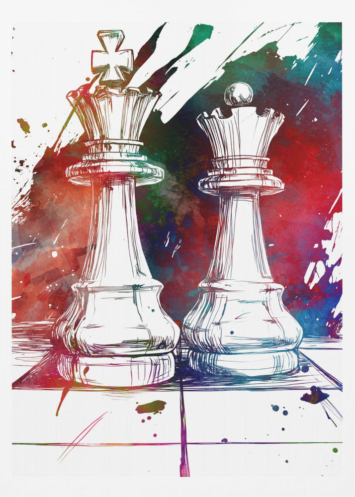 Chess sport art | Poster