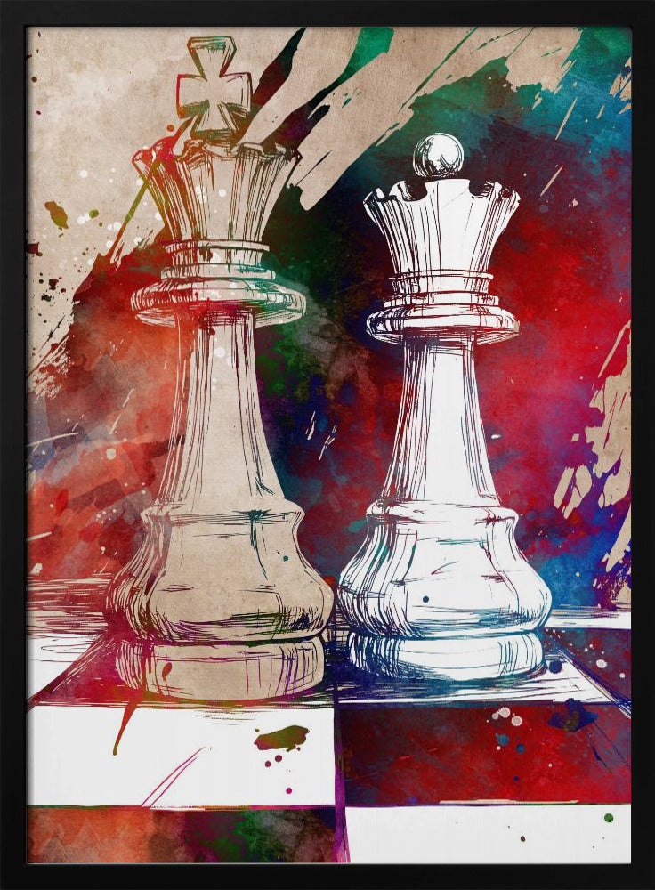 Chess sport art | Poster