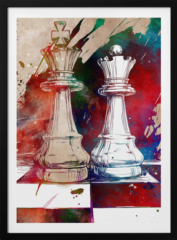 Chess sport art | Poster