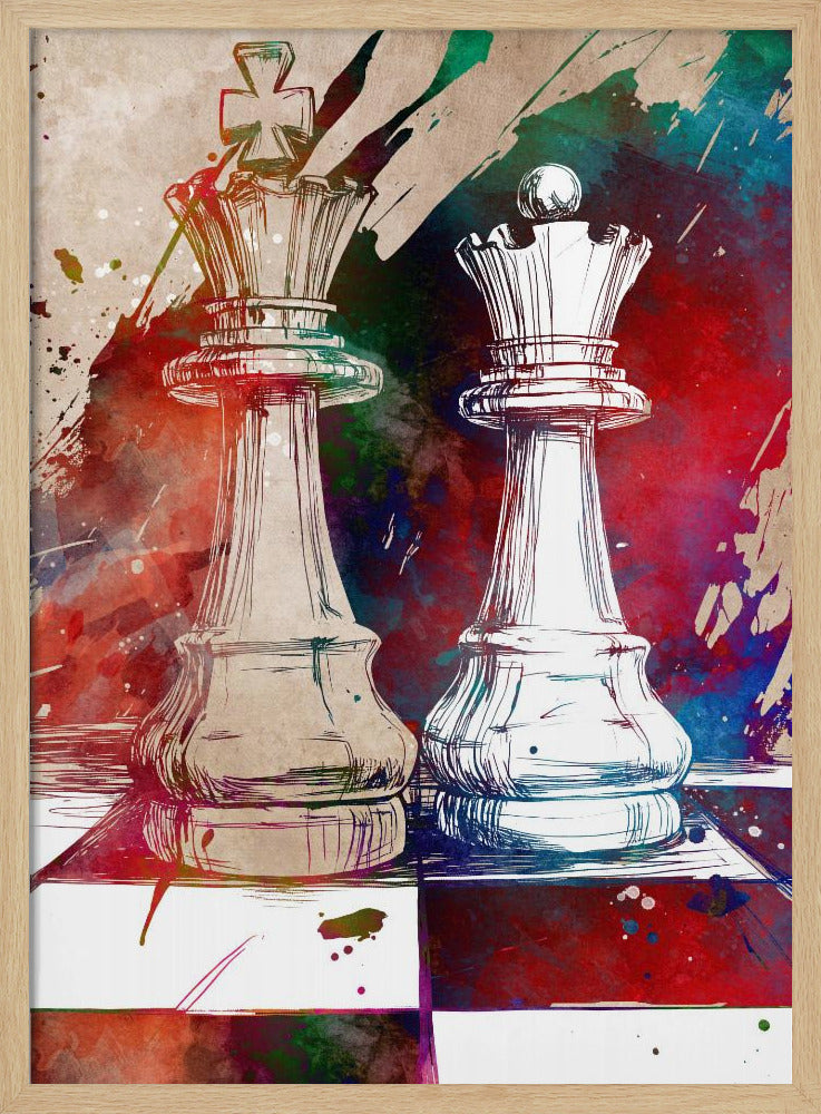 Chess sport art | Poster