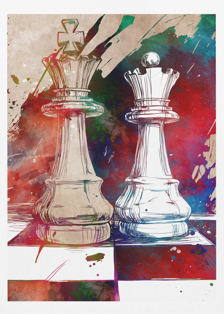 Chess sport art | Poster