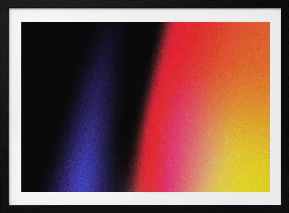 Dark Grainy Texture Cosmic | Poster