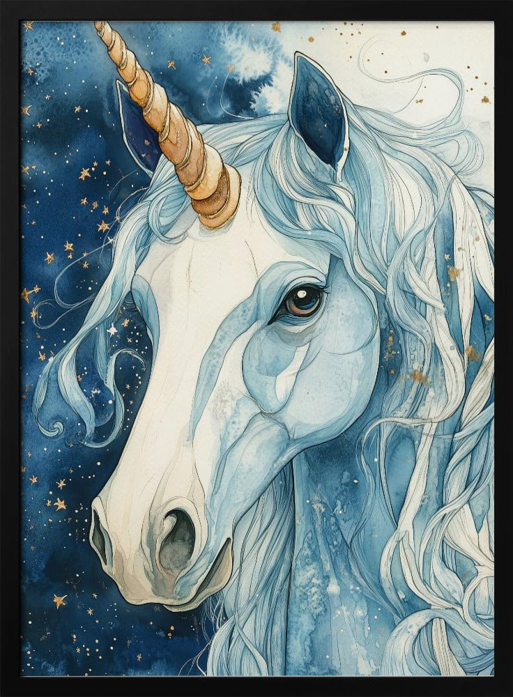 Unicorn white horse | Poster