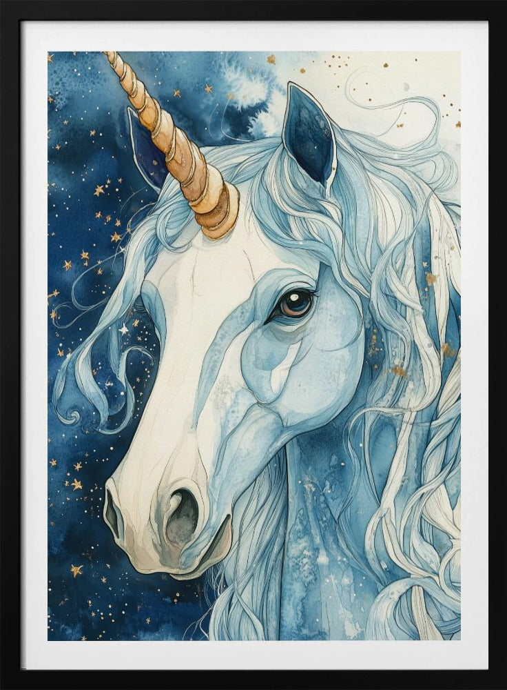 Unicorn white horse | Poster