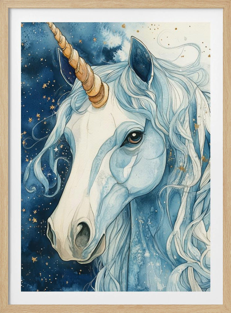 Unicorn white horse | Poster