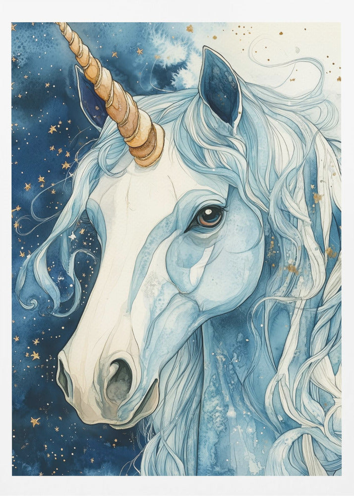 Unicorn white horse | Poster