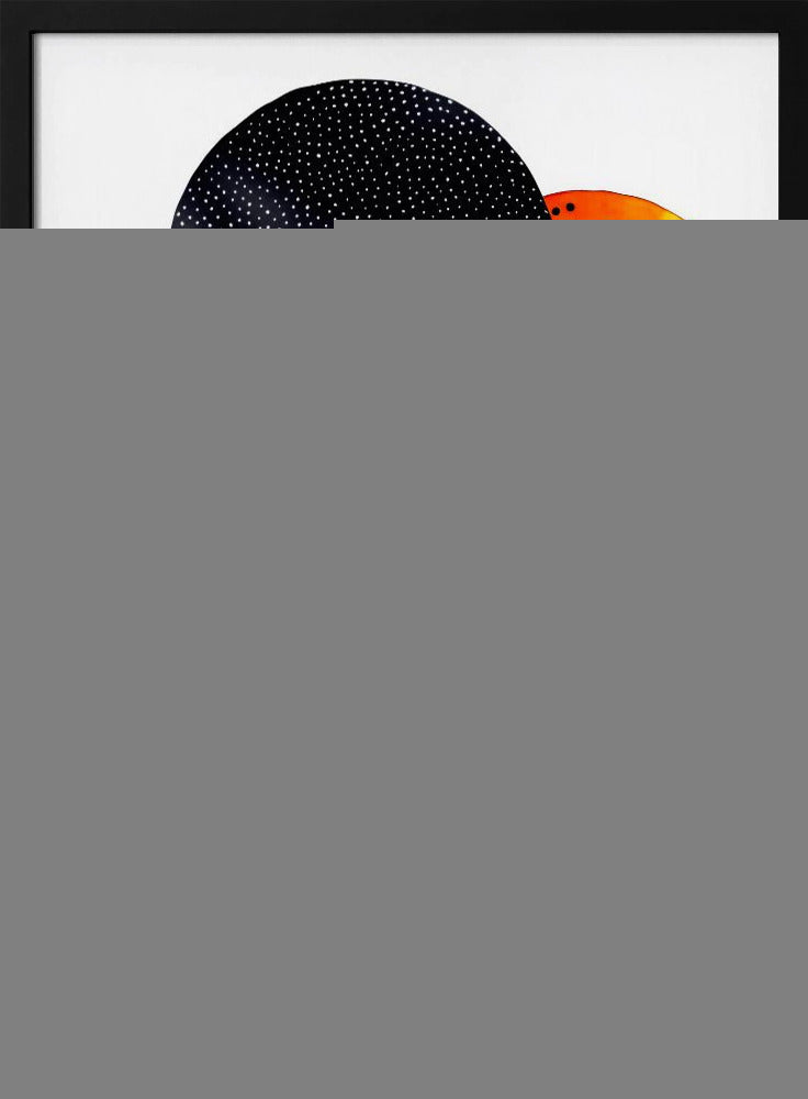 Composition with Overlapping Circles | Poster