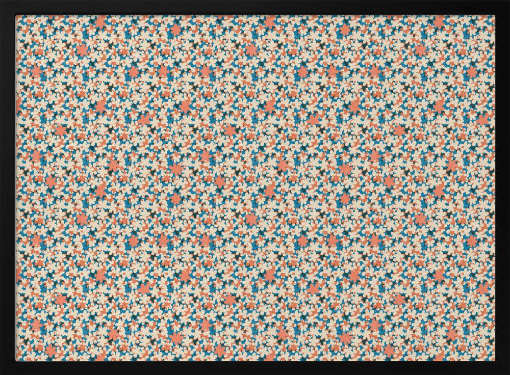 Cyanopatternno02 | Poster