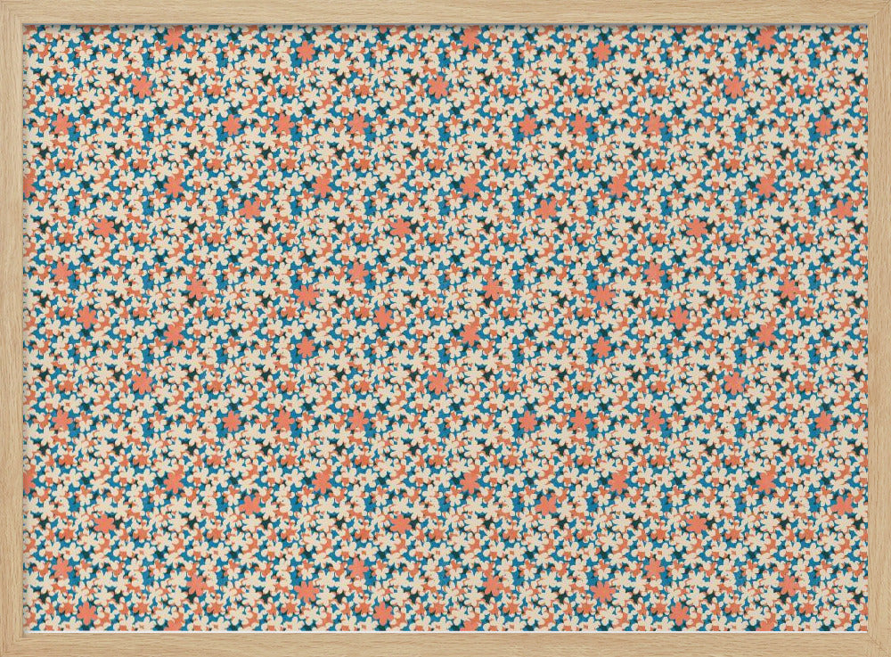 Cyanopatternno02 | Poster