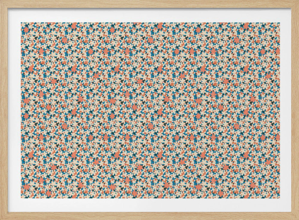 Cyanopatternno02 | Poster