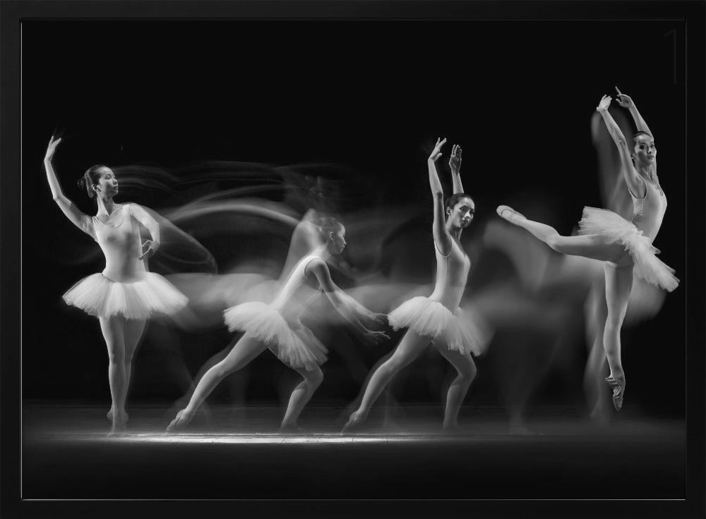 Balerina Art Wave | Poster - Stampe d’Arte
